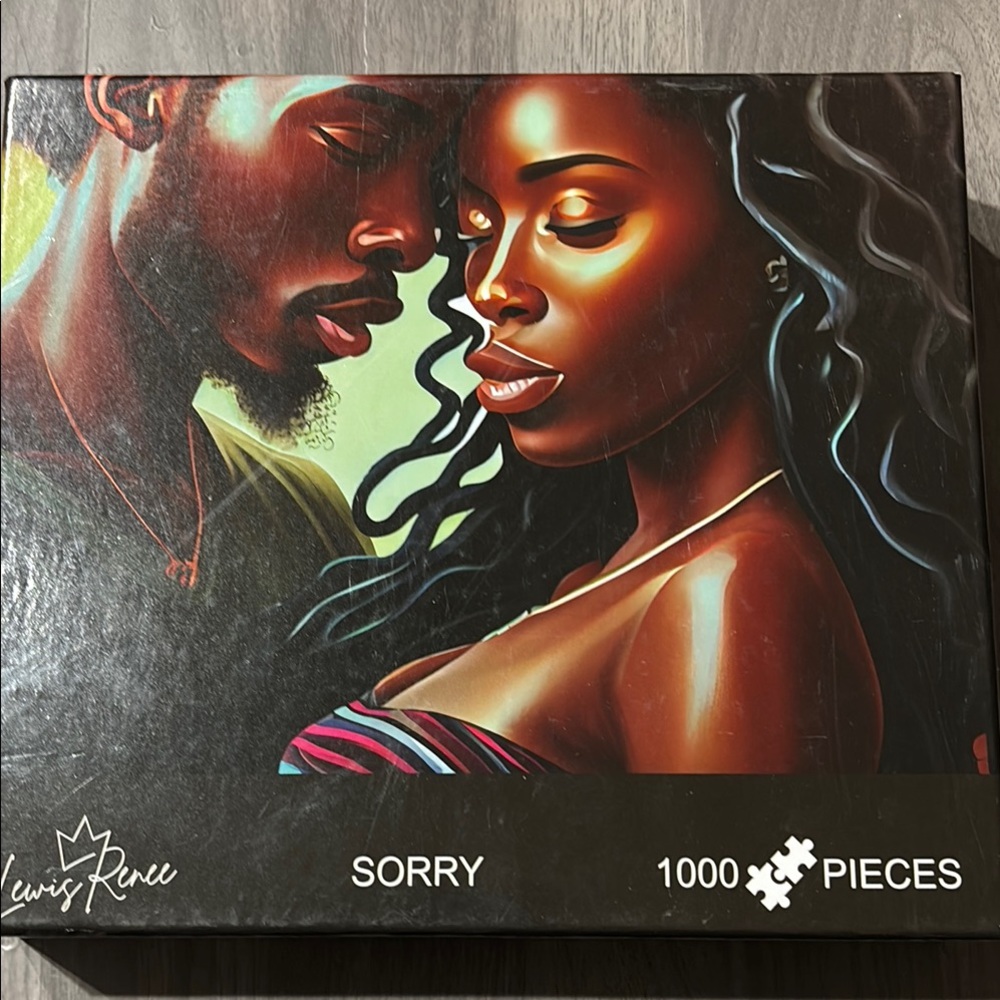 Lewis Renee 'Sorry' 1000 Piece Puzzle